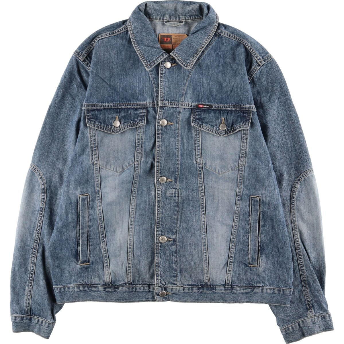 古着 ディーゼル DIESEL INDUSTRY デニムジャケット Gジャン メンズL
