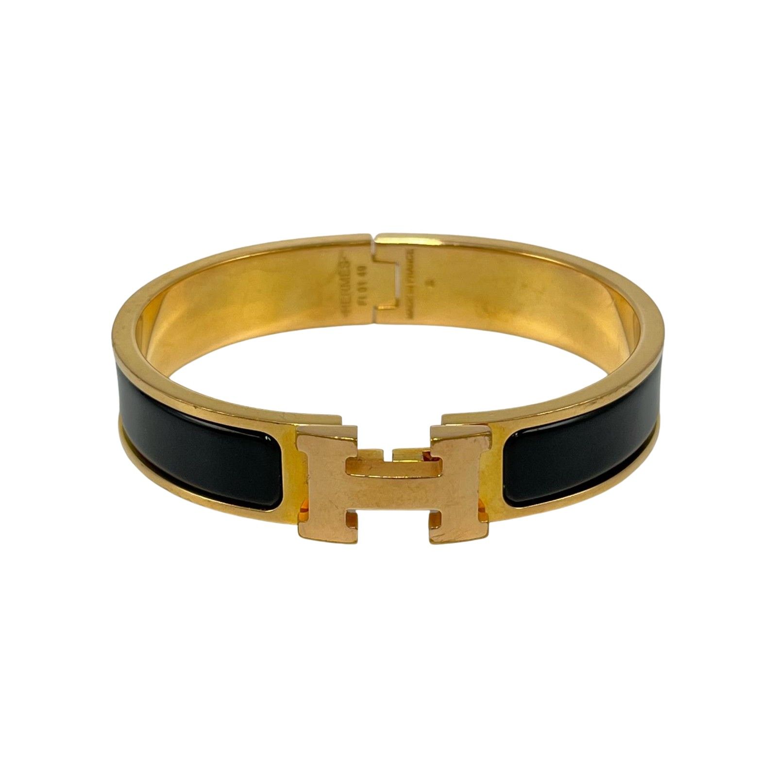 HERMES Clou de Forge 750 ST バングル ローズゴールド Clou de forge