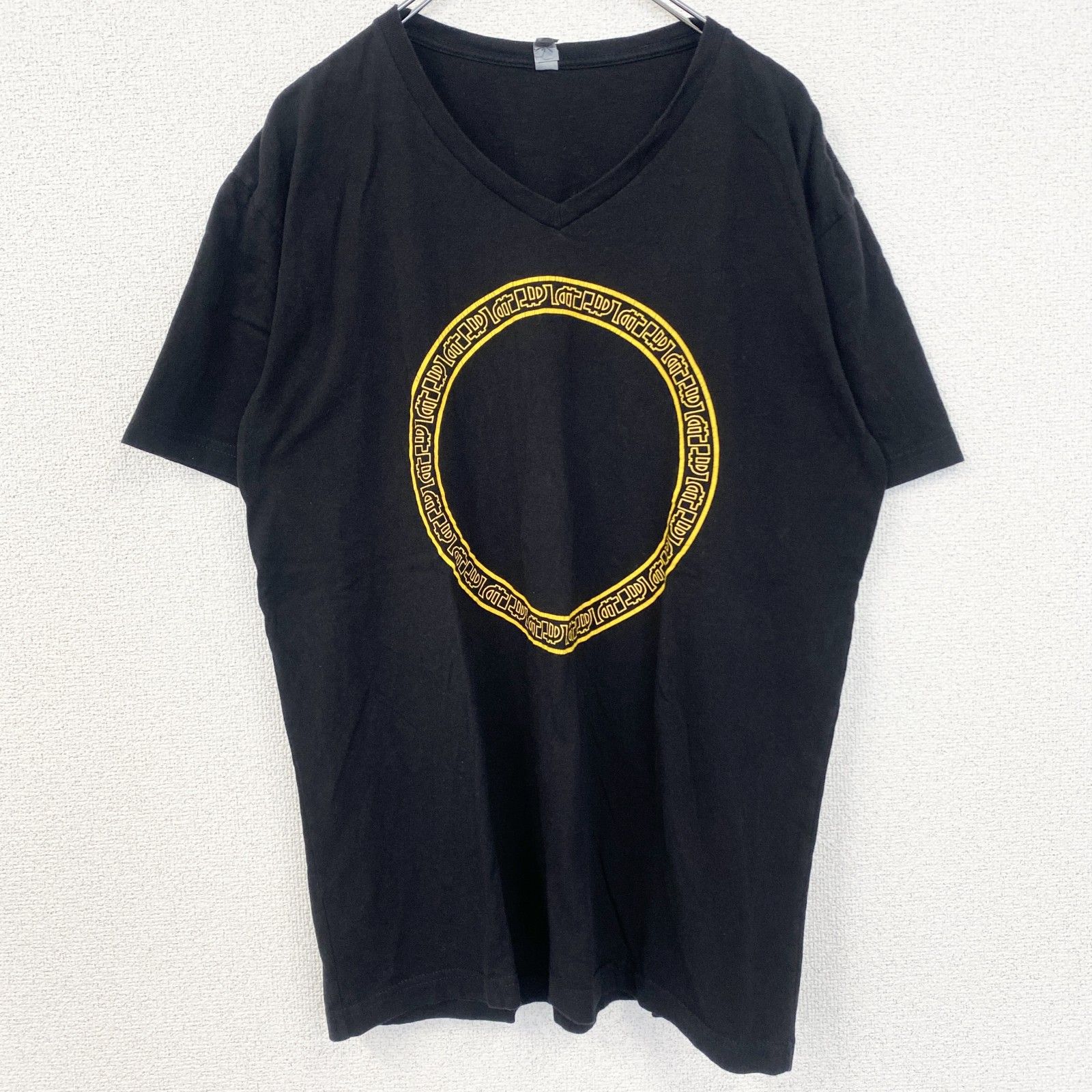 古着 used NEXT LEVEL APPAREL 半袖プリントロゴTシャツ レトロ