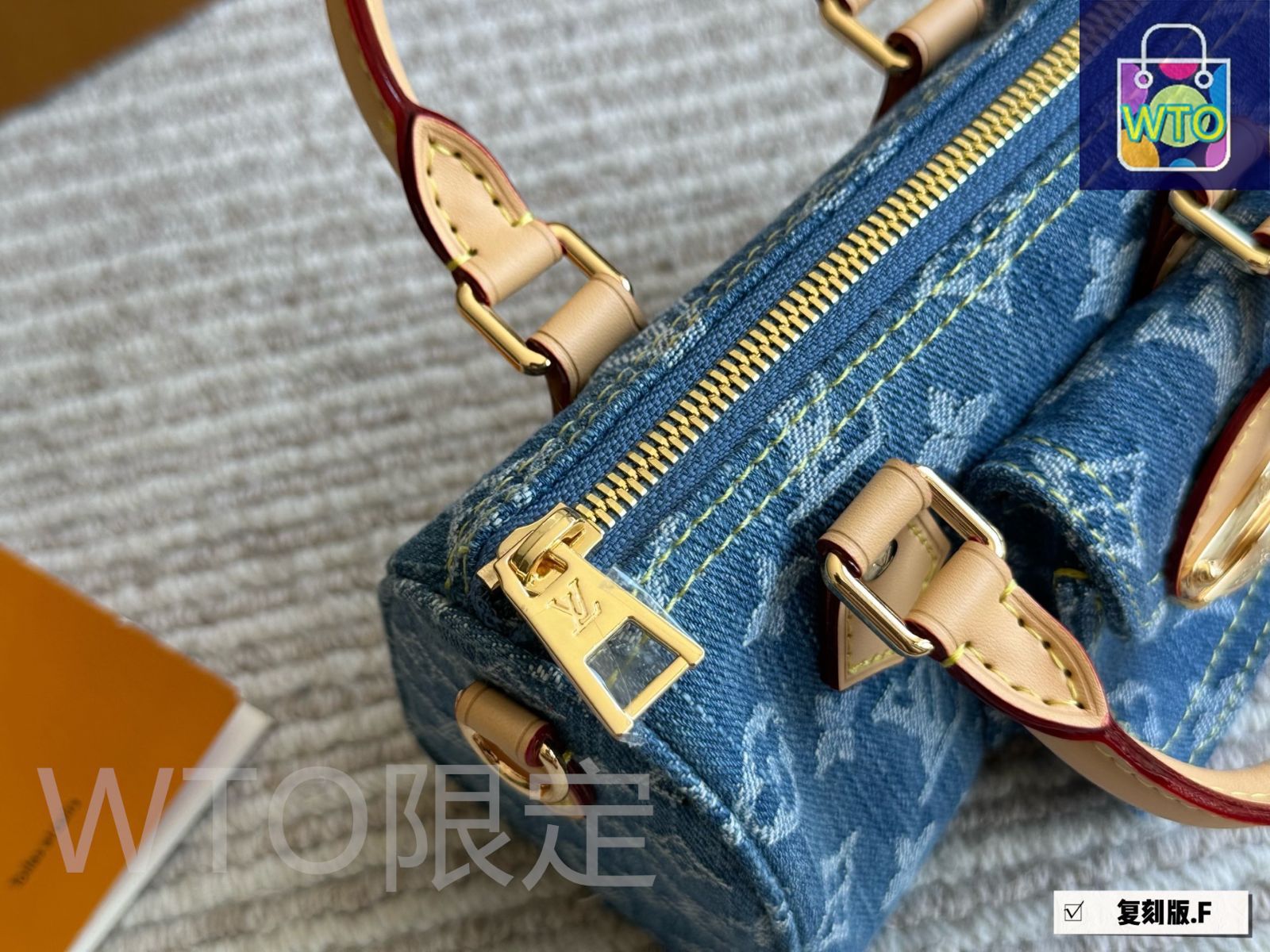 今日WTO】LV ルイヴィトン ナノ スピーディ ヴィンテージデニム