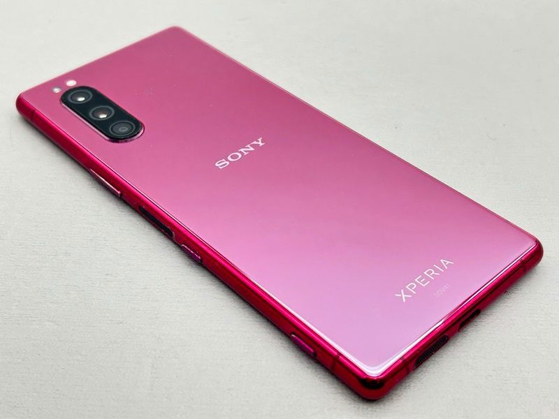 【中古】SOV41 Xperia 5【訳あり 利用制限】SIMロック解除済み SIMフリー レッド au エーユー エクスペリア ソニー・エリクソン D690755-スマートホン スマートフォン スマホ 携帯電話 白ロム 本体 