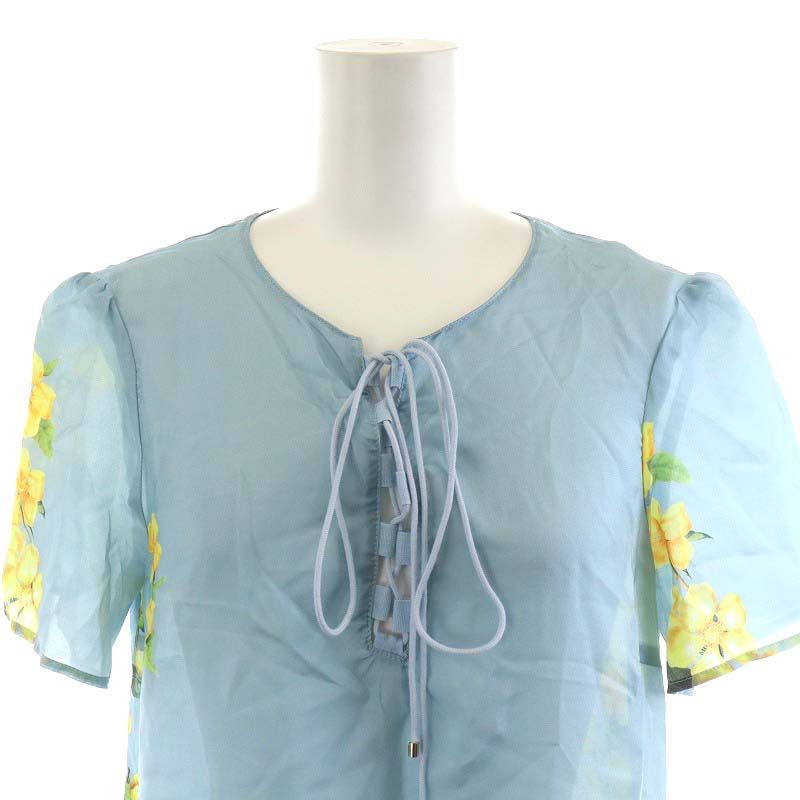 Blumarine Blugirl ブルマリンブルーガール シルクブラウストップ Blumarine Blugirl ブルマリンブルーガール シルクブラウストップ