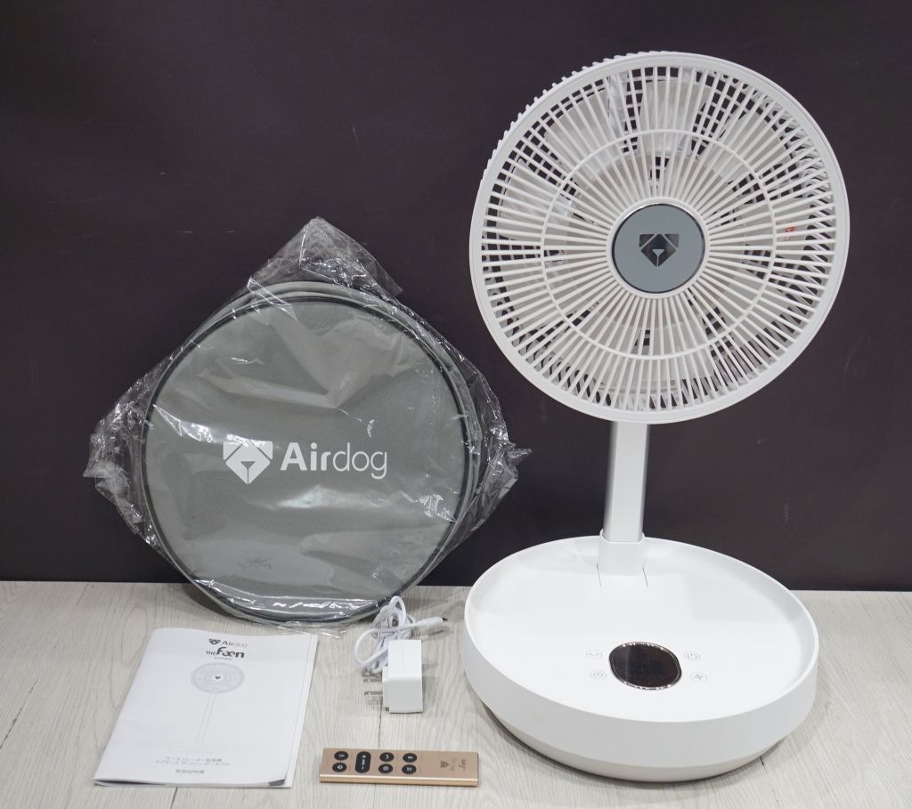 Airdog The Fan portable　エアドッグ　ザ・ファン　ポータブル　ホワイト