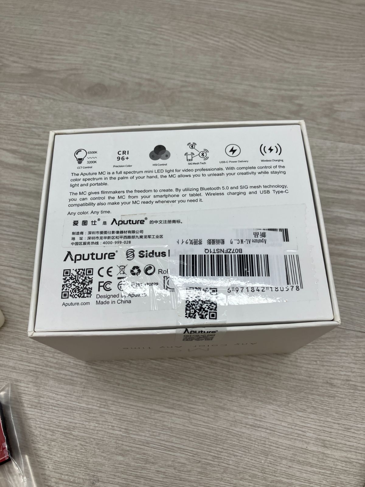  Aputure AL MC 撮影用 LEDライト C 10 56 T スタンドライト リングライト カメラアクセサリー