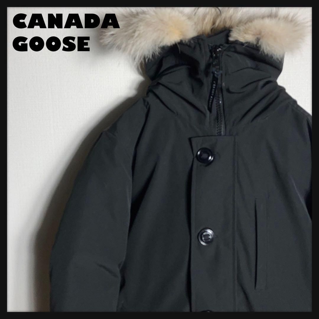 CANADA GOOSE ファー付きダウンジャケット 3438JM Sサイズ