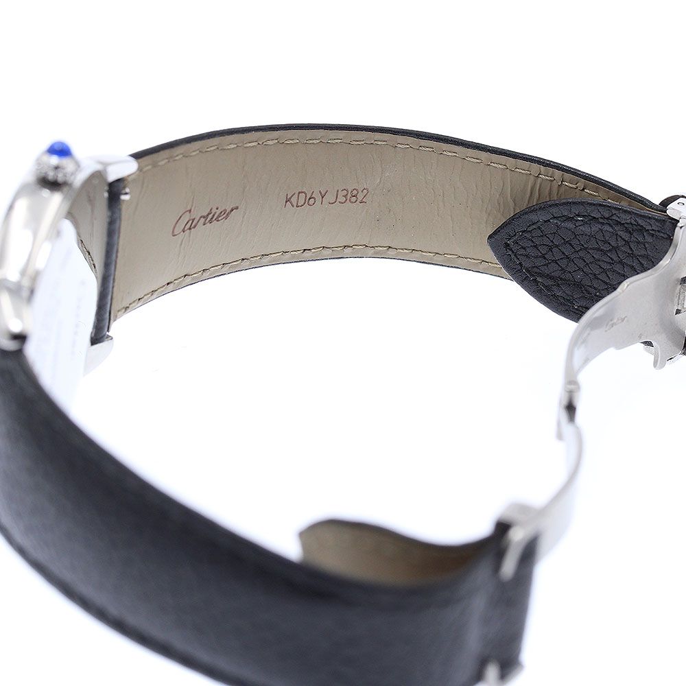 カルティエ CARTIER WSRN0022 ロンドソロ XL デイト 自動巻き メンズ_  