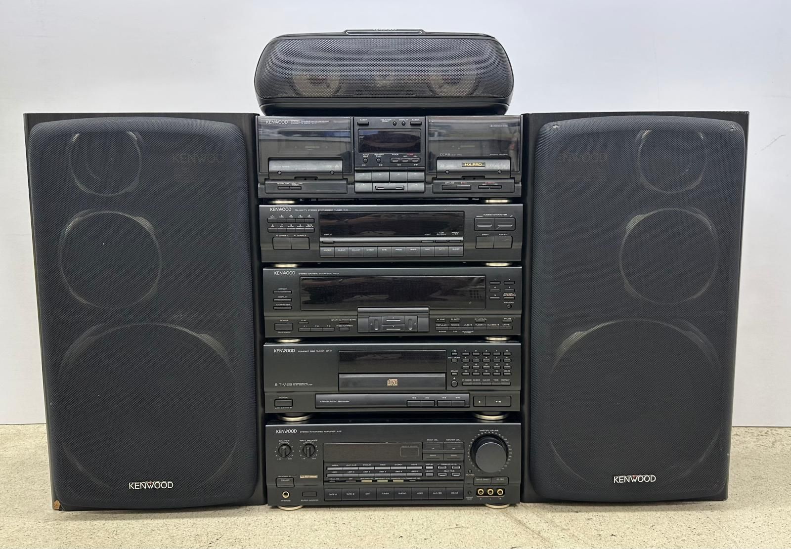 KENWOOD ジャンクデッキセット KENWOOD ダブルカセットデッキ（KX-W6050）ジャンク - メルカリ