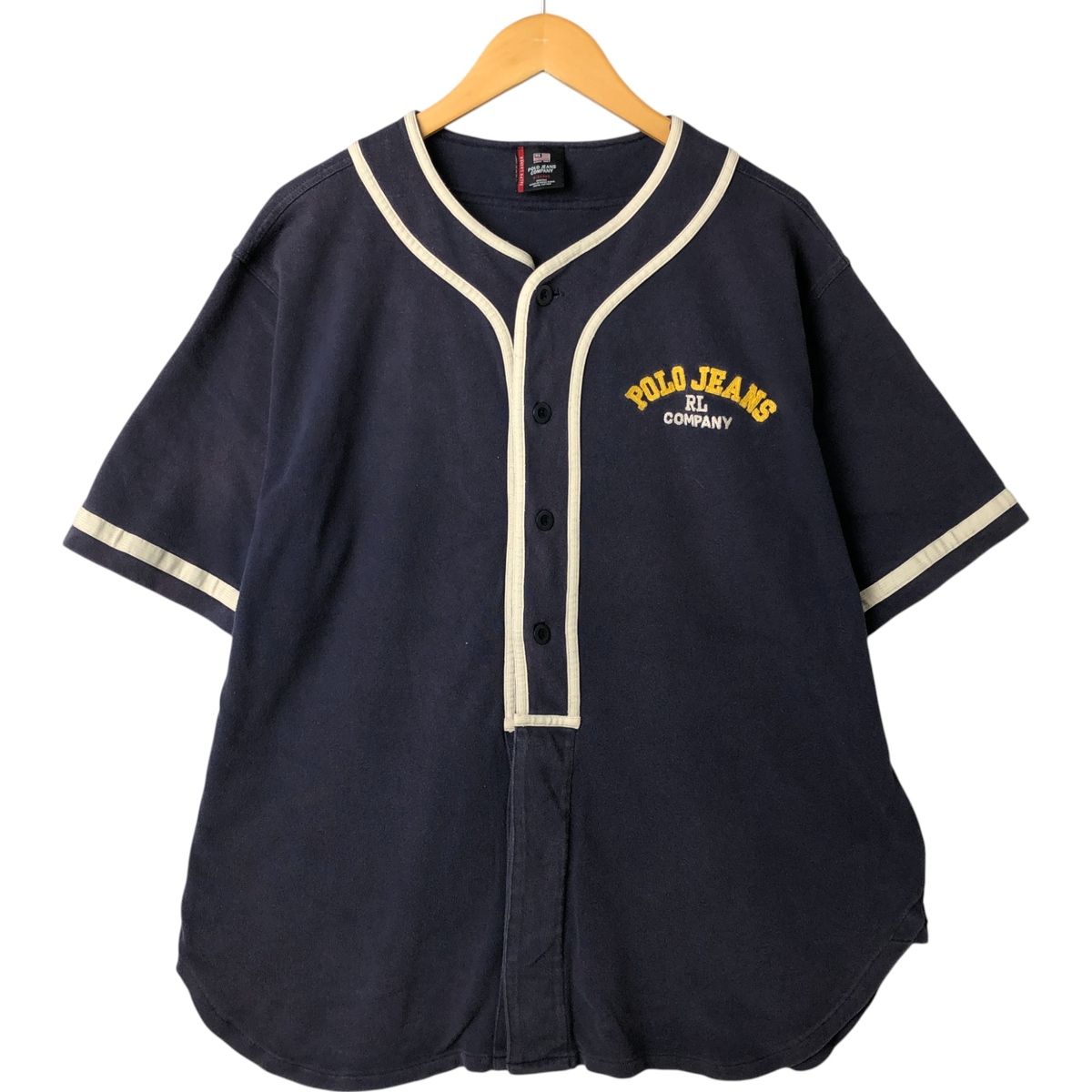 古着 ラルフローレン Ralph Lauren POLO JEANS COMPANY ゲームシャツ 