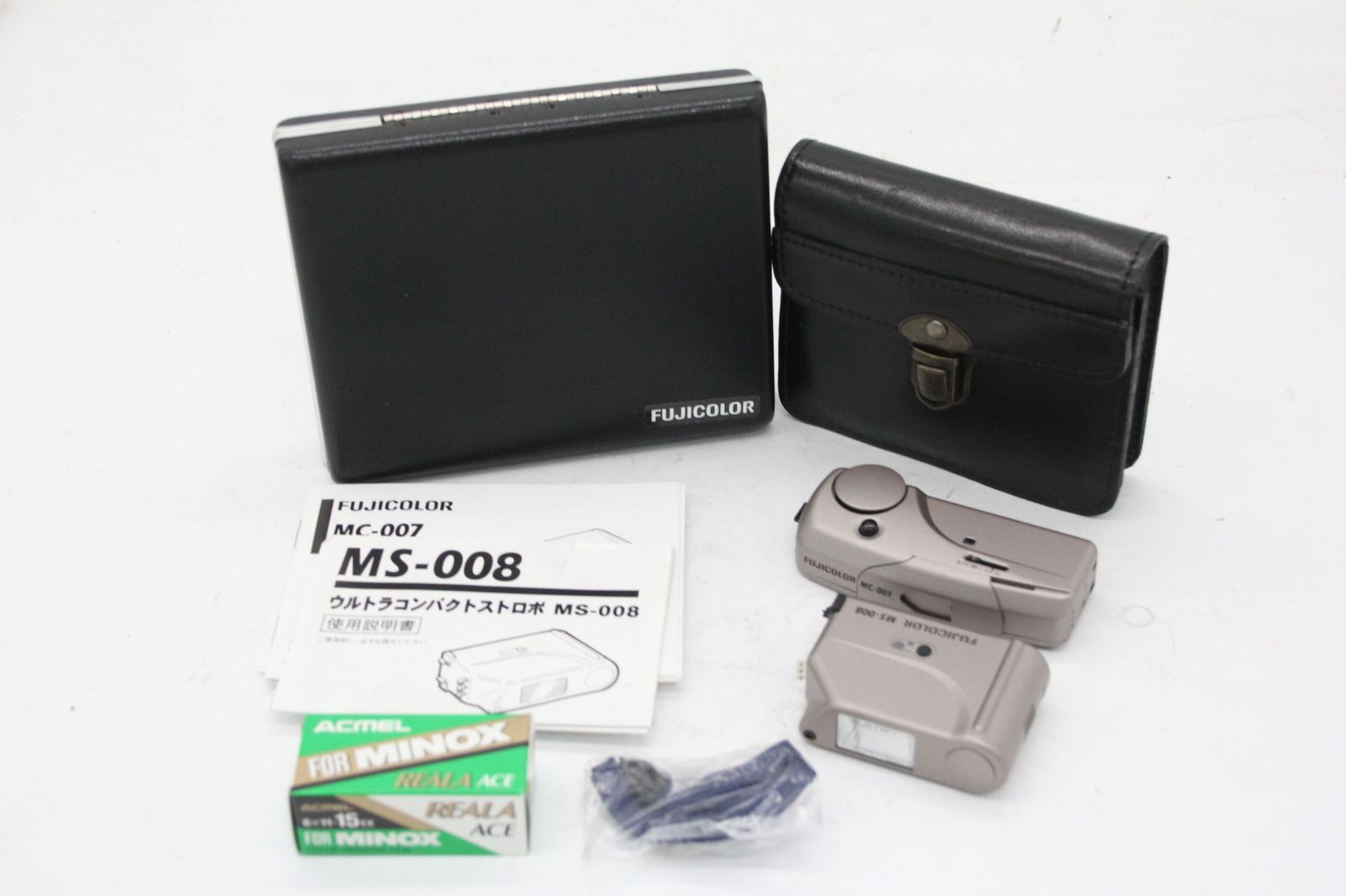 美品 返品保証】 富士フィルム Fujifilm ウルトラコンパクトカメラ MC-007 + MS-008 セット v3241 - メルカリ