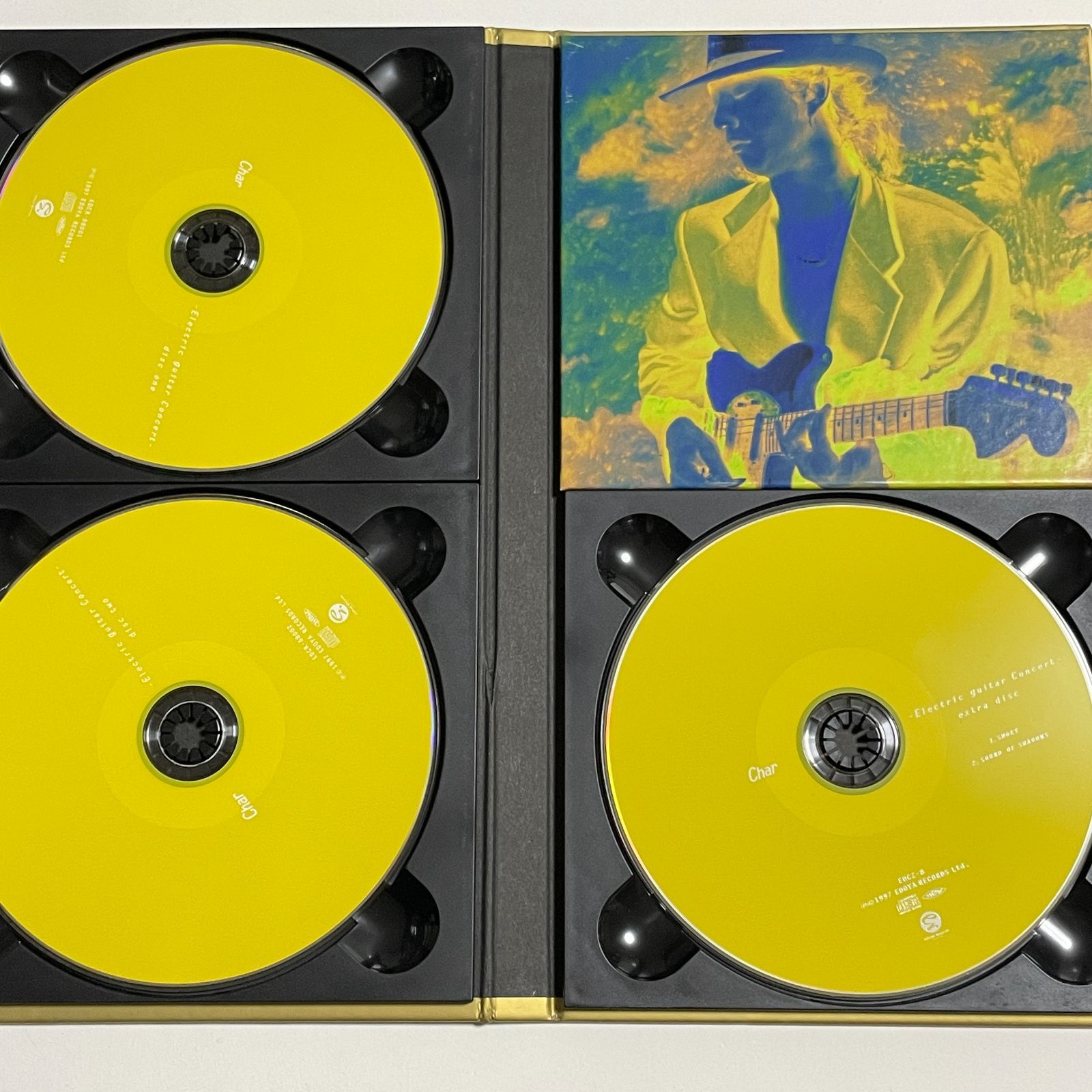 Charのシングル３枚 完全生産限定盤3枚組CD Char『Electric guitar Concert』96年