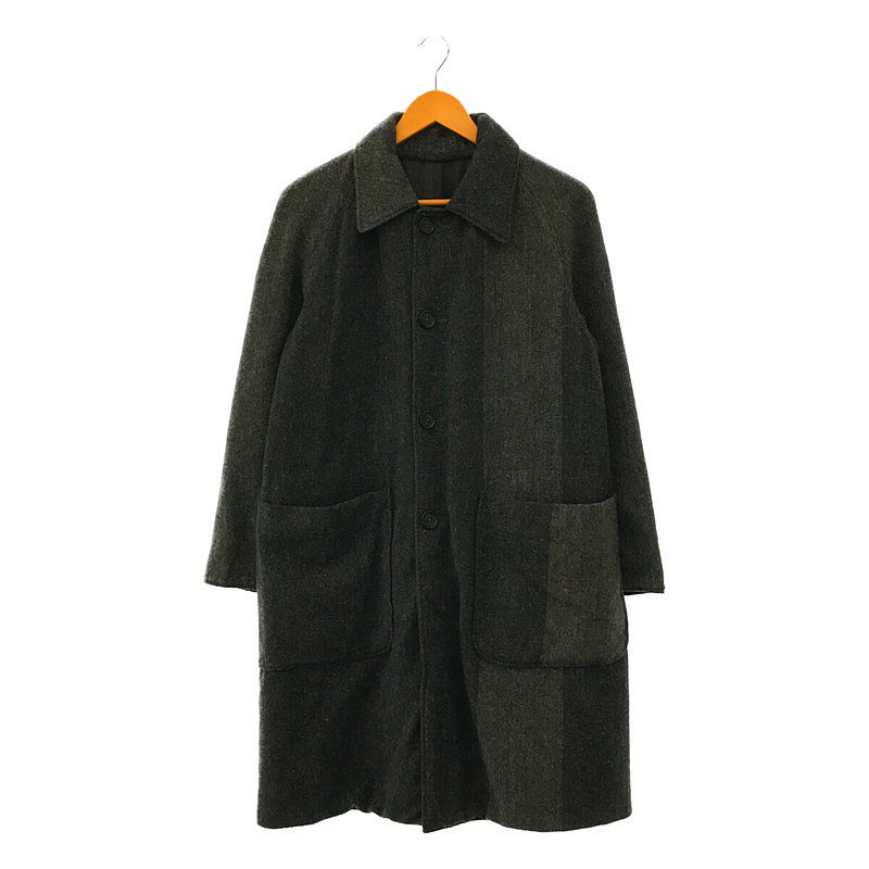 Engineered Garments / エンジニアドガーメンツ | Reversible Coat ヘリンボーンツイード リバーシブルコート |  XS | グレー | メンズ - メルカリ