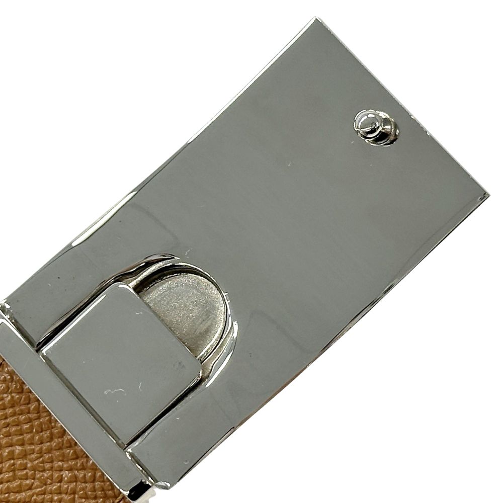 未使用品 箱付き BVLGARI ブルガリ キーケース ブラック シルバー金具