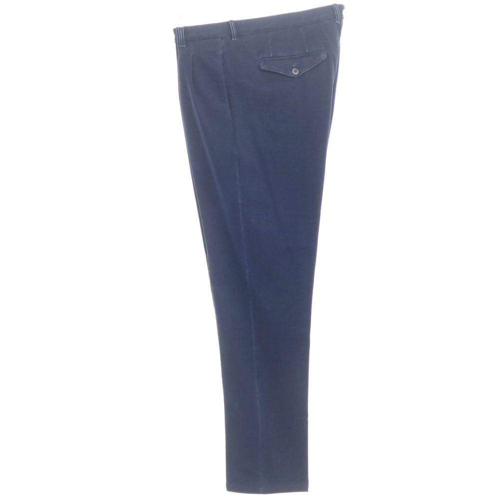 【中古】チルコロ1901 CIRCOLO 1901 コットン スウェット カジュアルスラックス パンツ ネイビー【サイズ50】【メンズ】-5