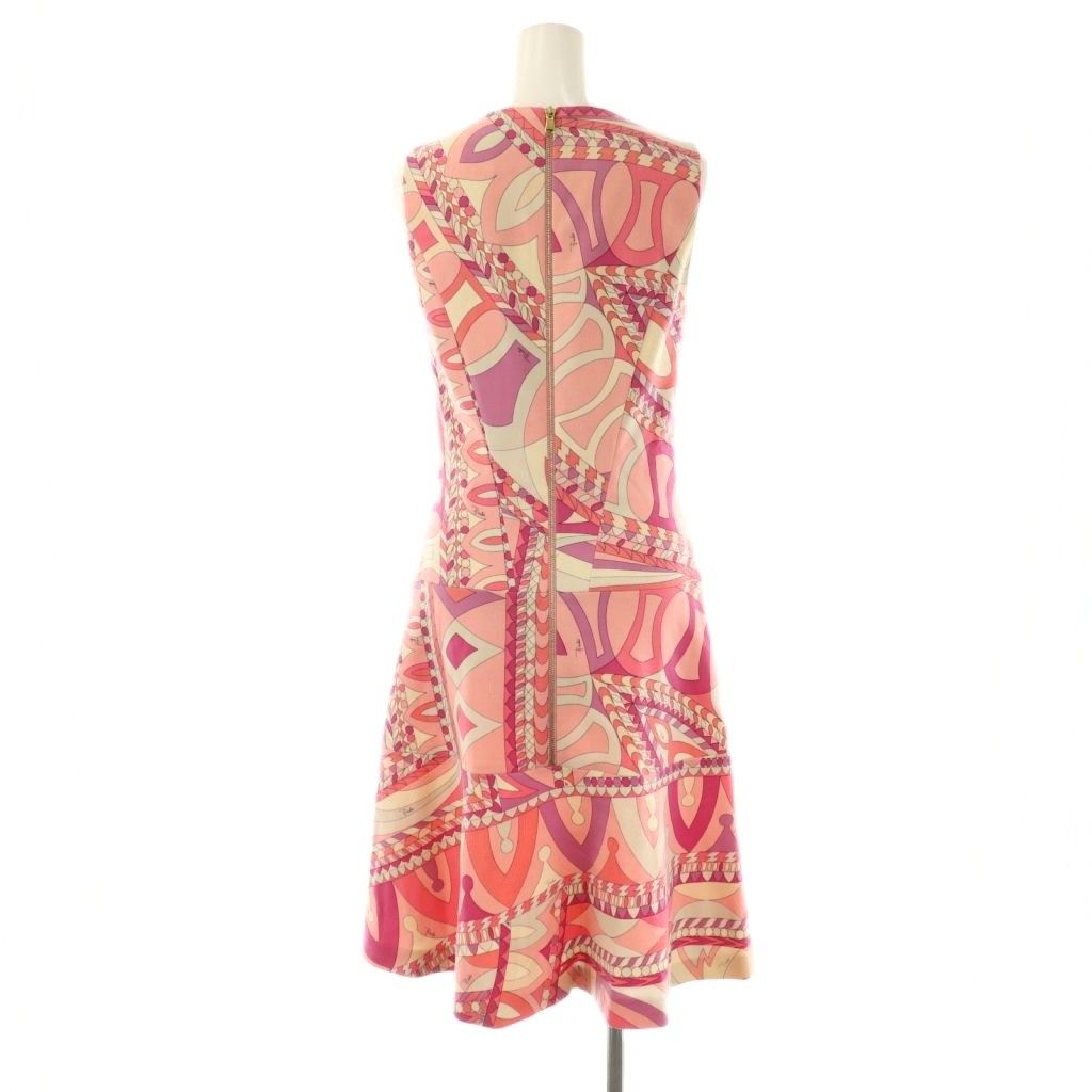 EMILIO PUCCI ノースリーブひざ丈ワンピース EMILIO PUCCI ノースリーブワンピース - メルカリ