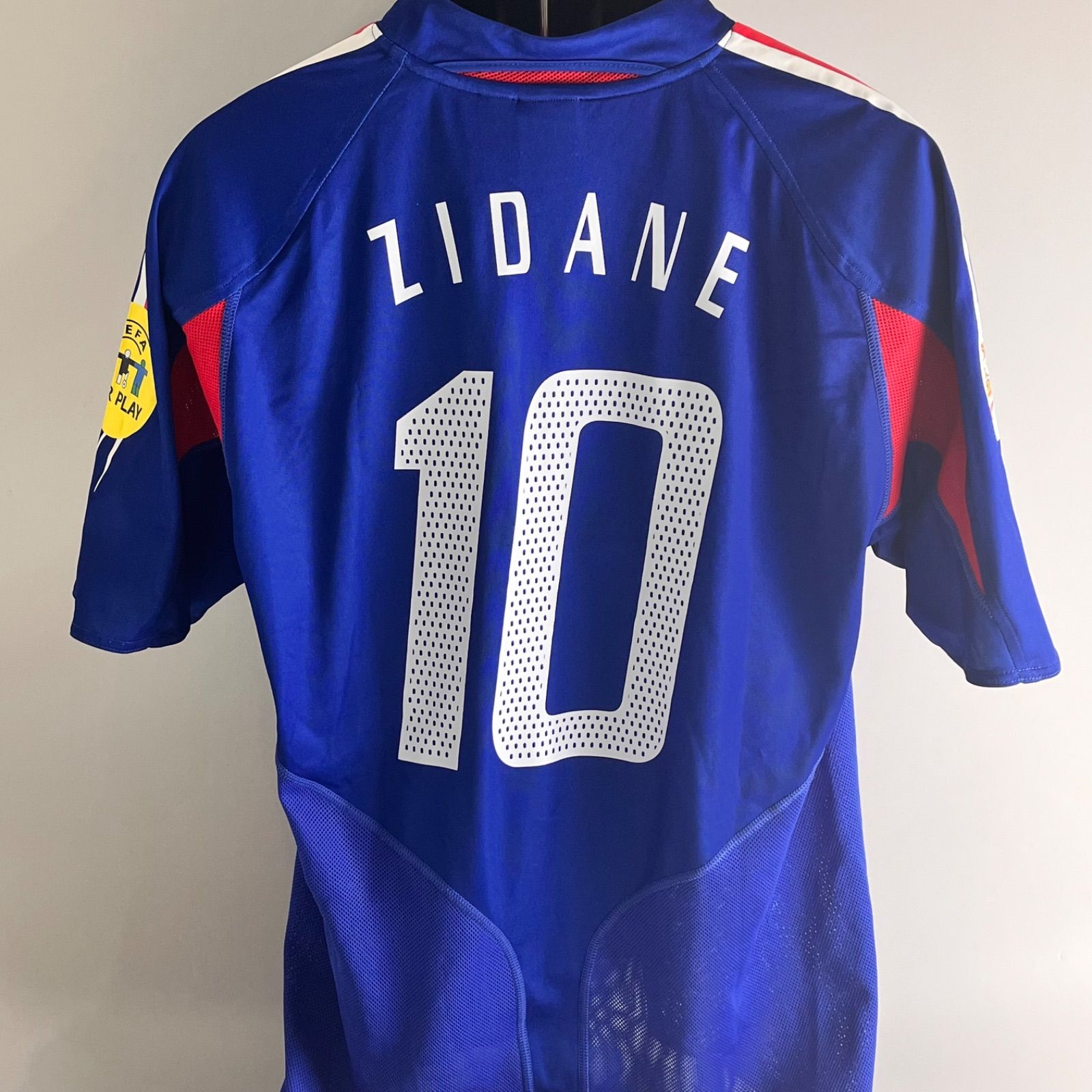 美品！ 背番号10番  フランス代表 ZIDANE ジダン adidas アディダス ユニフォーム