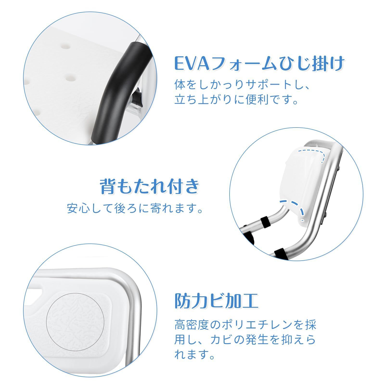ブルー 普通の座面