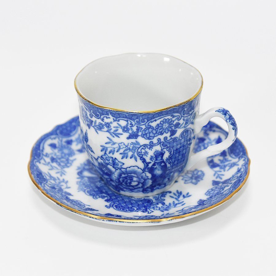 中古 NARUMI ナルミ Blue Cathay ブルーキャッセイ カップ＆ソーサー 3客セット ティーカップ コーヒーカップ 茶器 - メルカリ