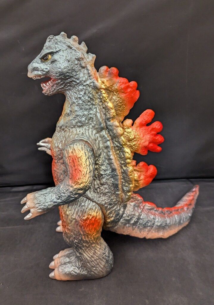 ゴジラ ソフビ ブルマァク スタンダードサイズ 赤目 当時物 東宝 怪獣