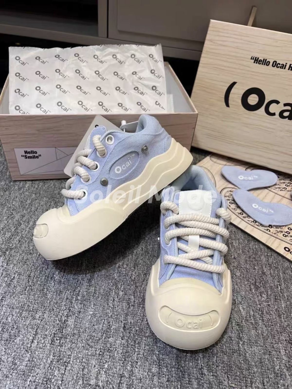 日本未入荷★関税込★送料込★OCAI SMILE CANVAS OLD ORDER OLD ORDER OCAI SMILE CANVAS 2colors◯関送無料◯ (OLD ORDER