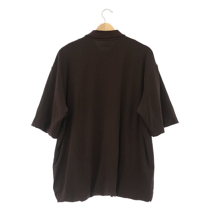 size3 マーティーアンドサンズ 強撚POLO イエロー｜トップス