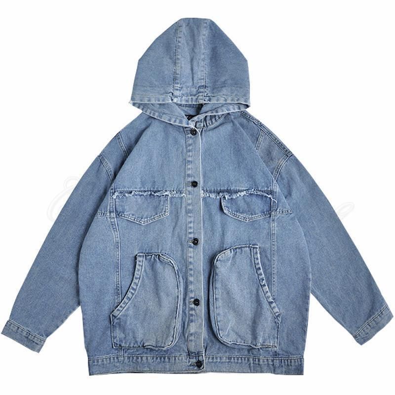 DIESEL】フード付き デニムジャケット (DIESEL/デニムジャケット