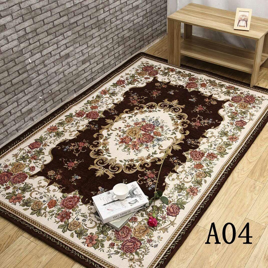 ペルシャ絨毯　オーバル型ラグ　約120cm x 80cm ペルシャ ラグマット 80×120cm ラグ 洗える 絨毯 北欧風 玄関