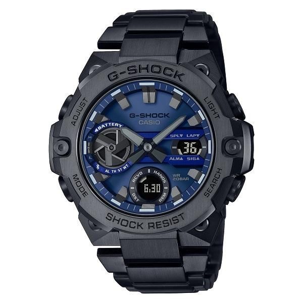 カシオCASIO Gショック ジーショック G-STEEL 電波 ソーラー メンズ 腕時計 GST-B400BD-1A2JF【国内正規品】