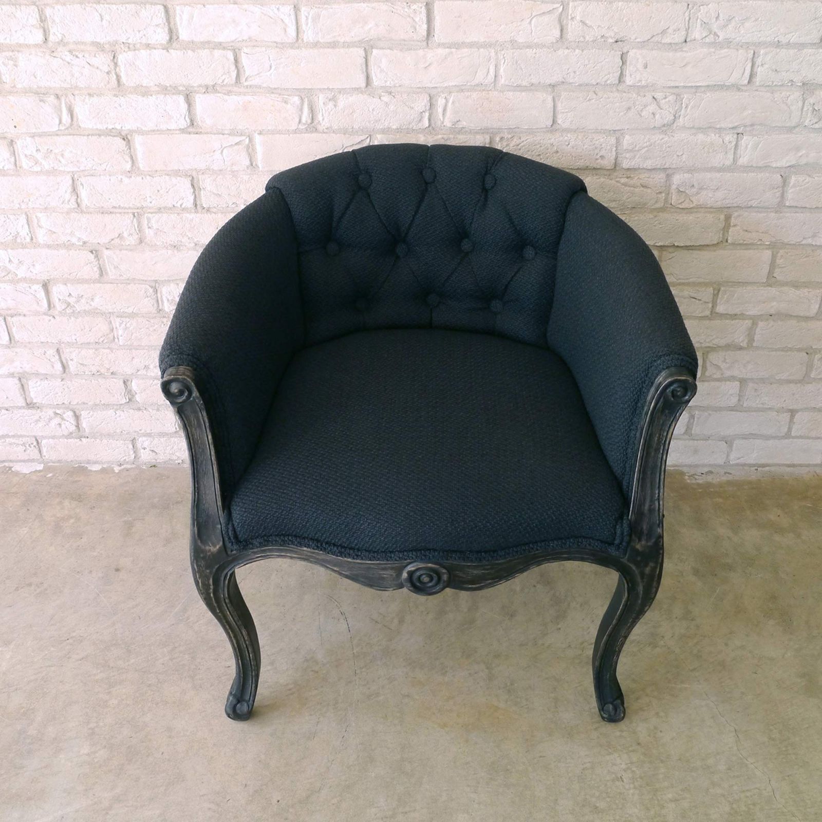 大川家具 GART チェア セッコ (素材:布) ネイビー色 大川家具 GART チェア セッコ (素材:布) ネイビー色