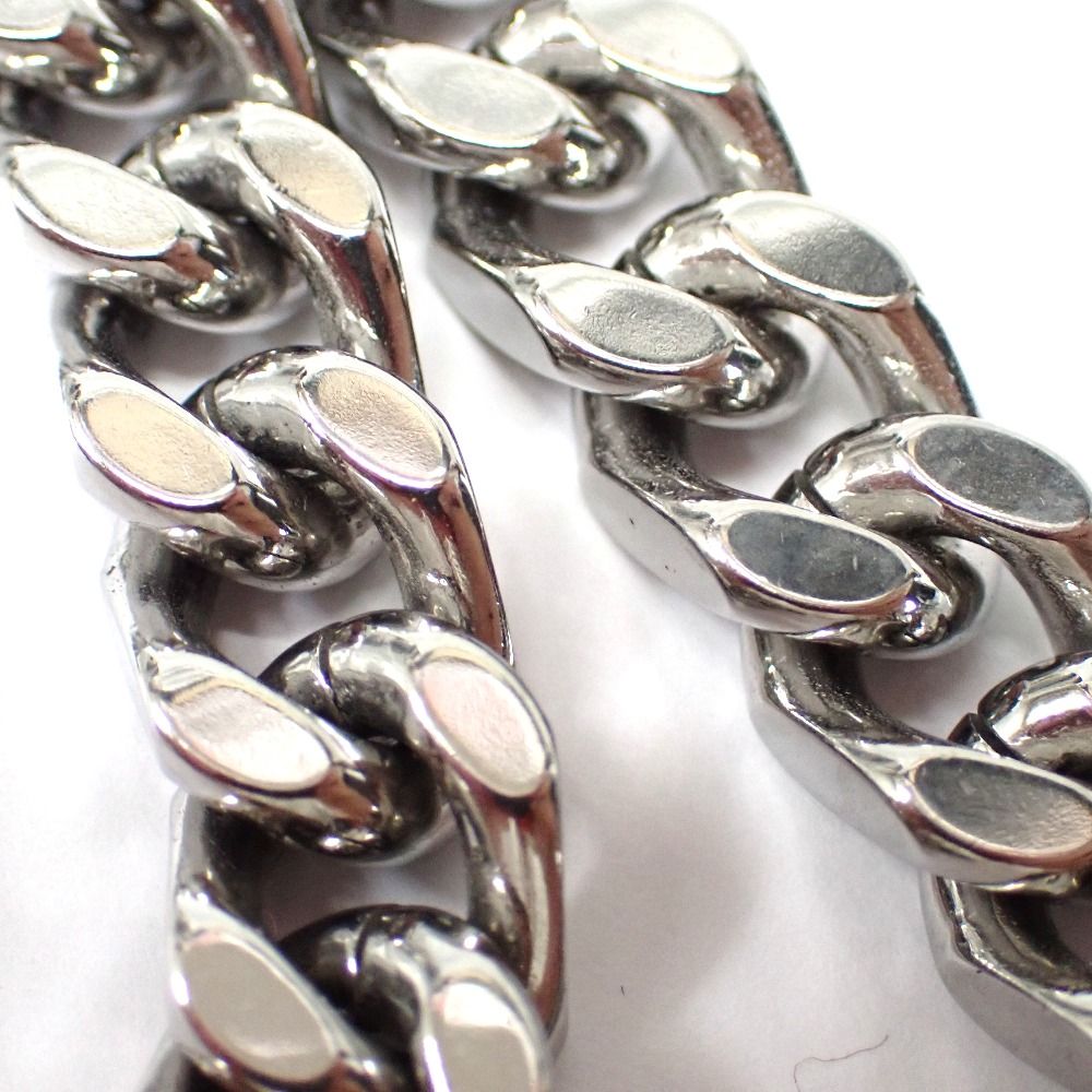 FENDI フェンディ バゲット 7AJ641 B08 シルバー ネックレス FENDI