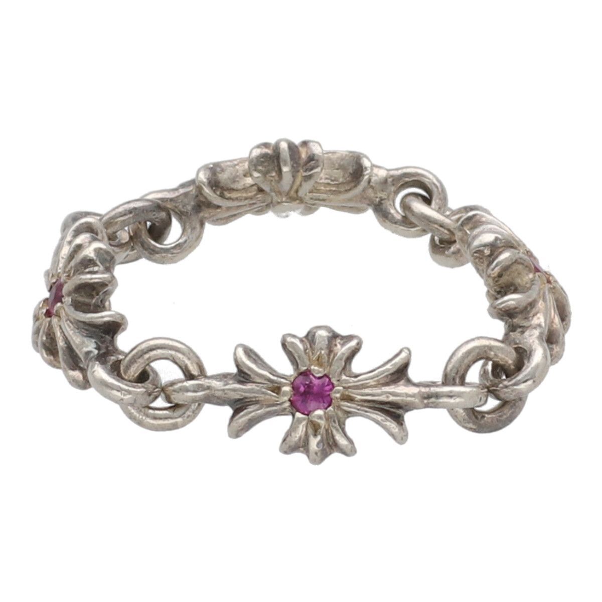 中古】 CHROME HEARTS クロムハーツ タイニーE CHプラスリング 10号 