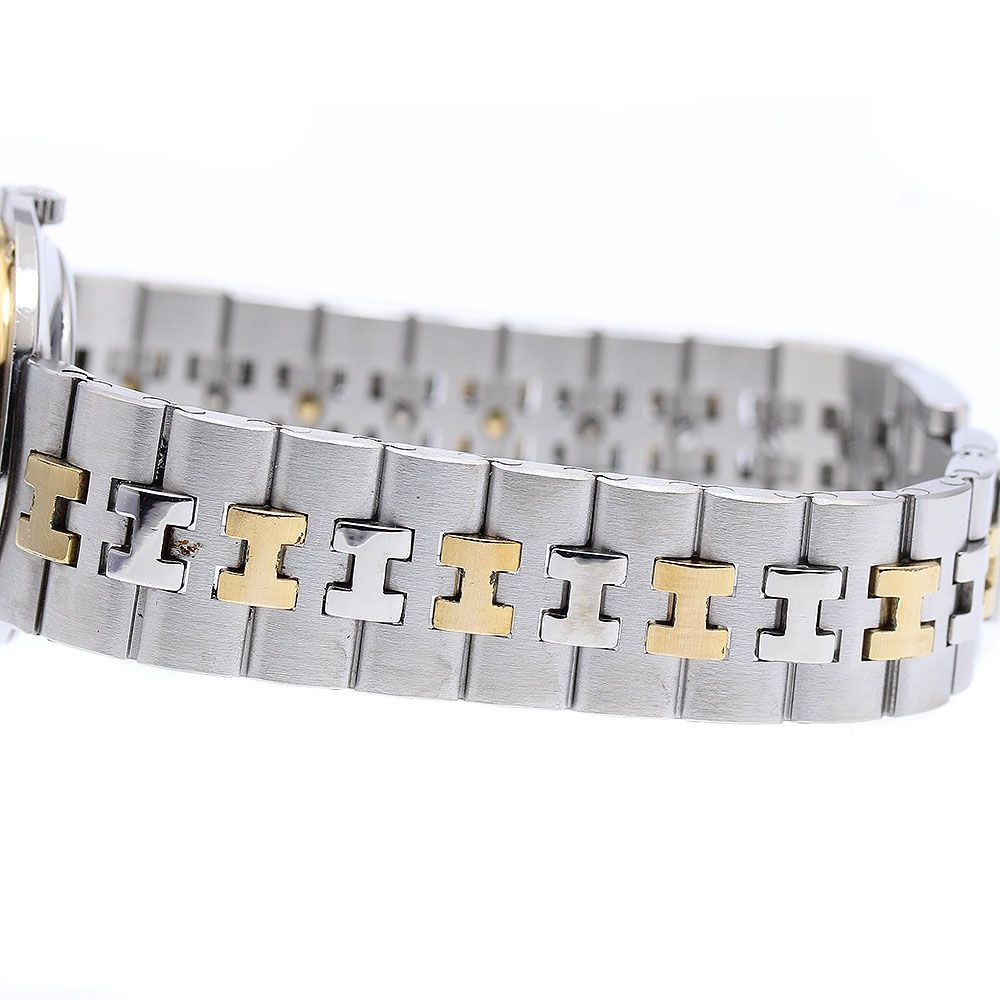 エルメス HERMES オリンピア デイト クォーツ ボーイズ保証書付き_  