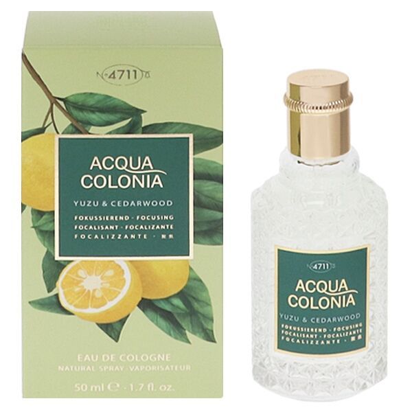 4711 アクアコロニア ユズ＆シダーウッド (箱なし) EDC・SP 50ml