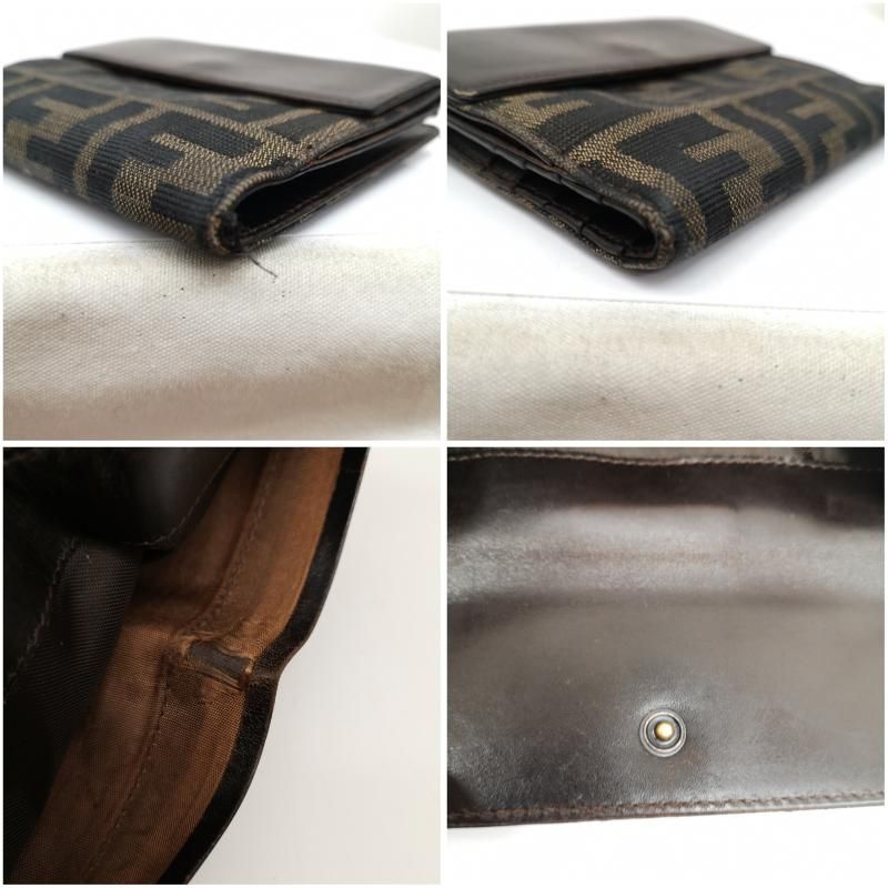 FENDI フェンディ 財布 二つ折り 二つ折り 財布 ズッキーノ