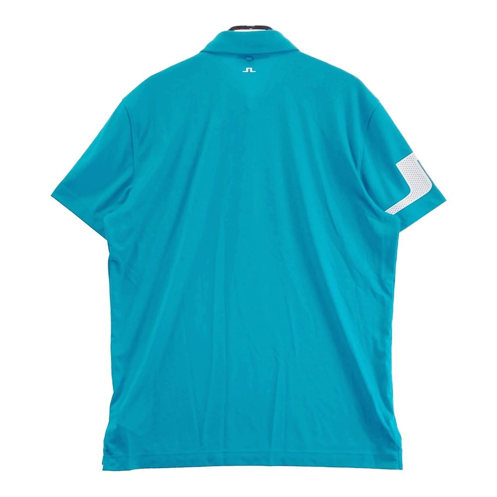 J.LINDEBERG ポロシャツ S 青 サイズ：XL J.LINDEBERG ジェイリンドバーグ 071-26340 半袖