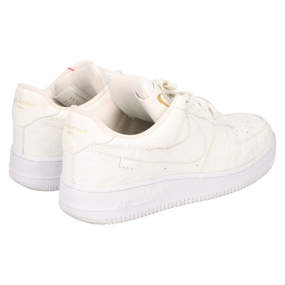 LOUIS VUITTON (ルイヴィトン) ×NIKE AIR FORCE 1 LOW×ナイキ エアーフォース1 ローカットスニーカー ホワイト  US7 1/2 LD0212 - メルカリ