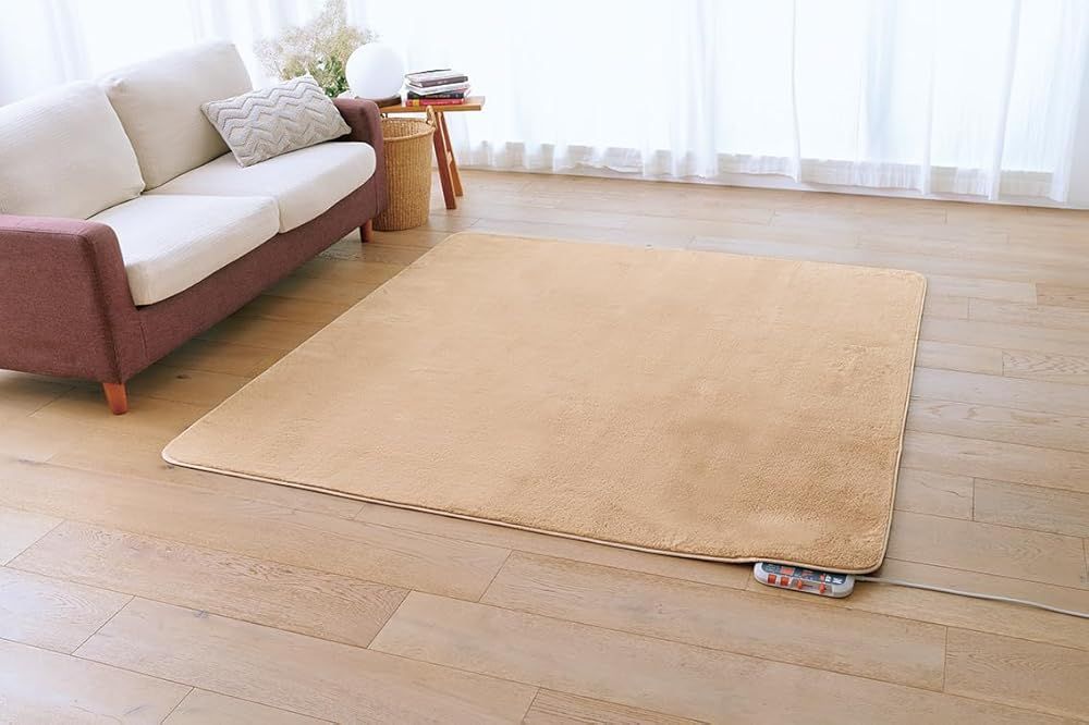 モデル ゼンケン 電磁波99%カット 電気ホットカーペット 2畳 カバー付 Sシリーズ モカブラウン 省電力 ダニ対策 タイマー付 こたつ併用 ZC-20SM