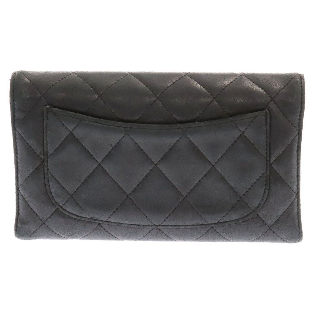 CHANEL キルティング長財布 シャネル　マトラッセ CHANEL シャネル マトラッセ ミニチェーンショルダー 長財布