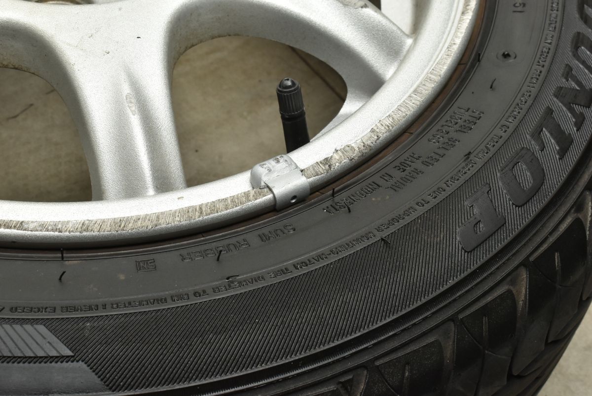 希少品】マツダ NA ユーノスロードスター 純正 14in 6J +45 PCD100 希少品】マツダ NA ユーノスロードスター 純正 14in 6J +45 PCD100