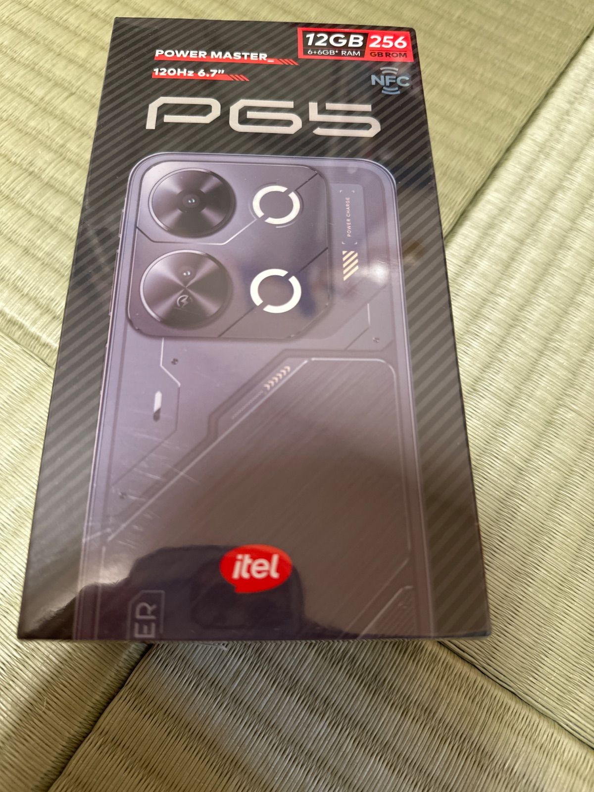 qualityItel P65 サイバーブラック、デュアルSIM、RAM 6GB+ROM