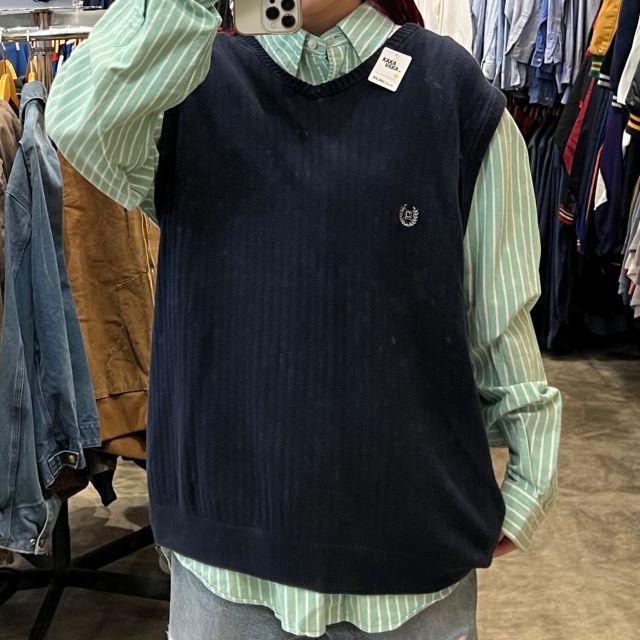 CHAPS/チャップス　ニットベスト