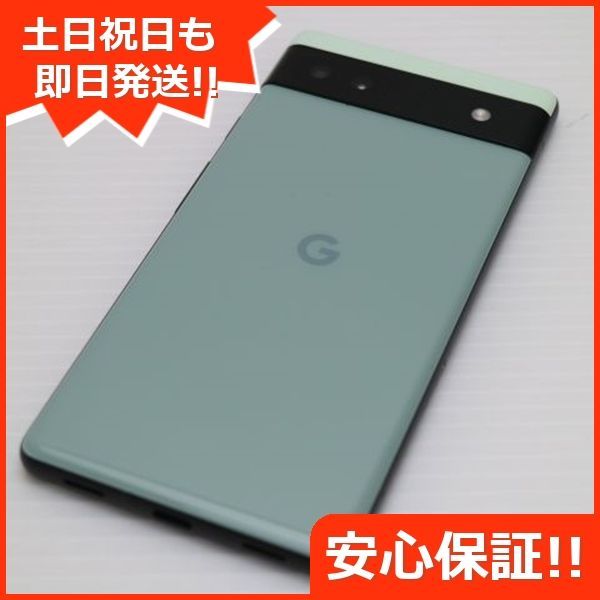 新品同様 SIMフリー Google Pixel 6a セージ スマホ 白ロム 土日祝発送OK 07000 - メルカリ