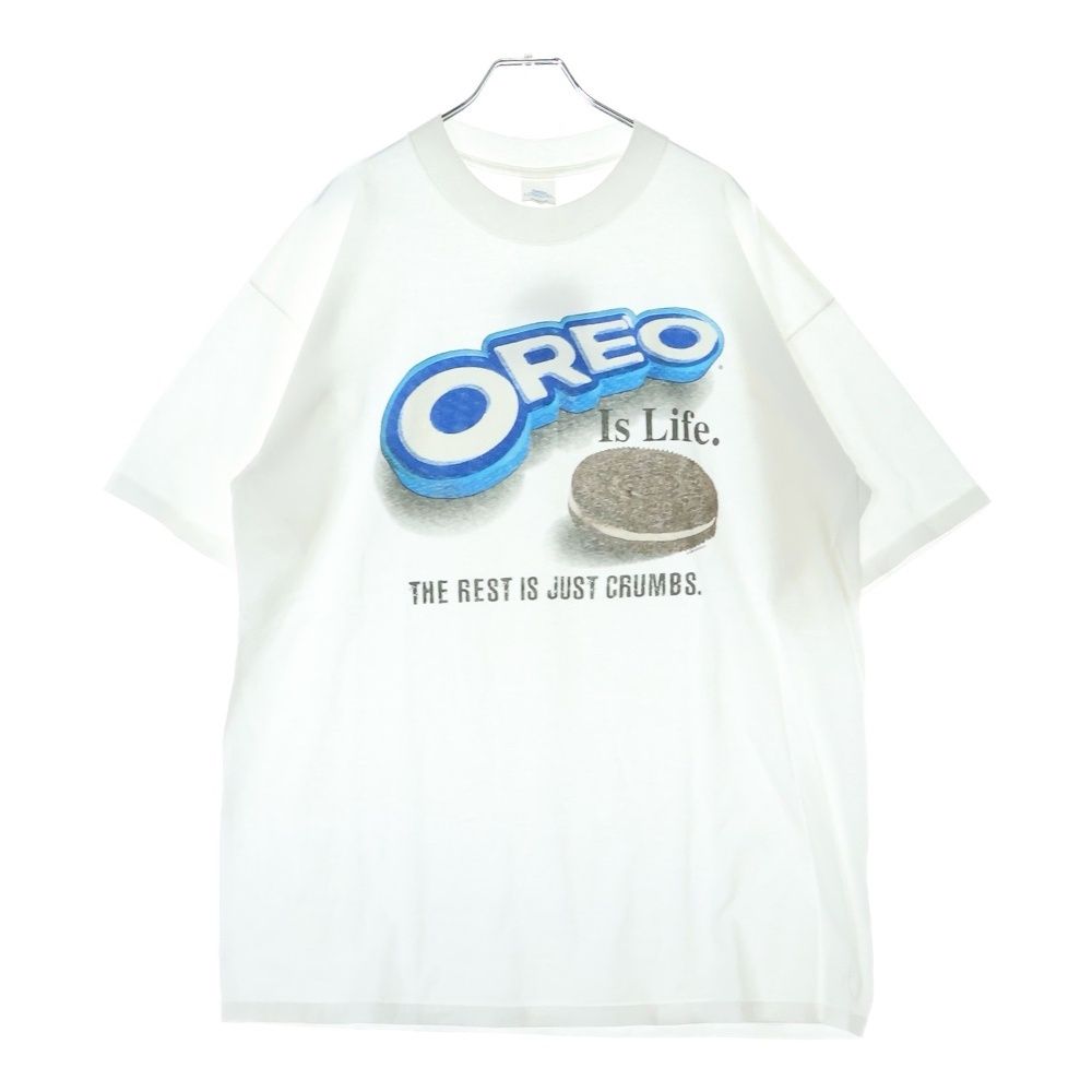 90's企業Tシャツ オレオ　OREO ビンテージ　5810 VINTAGE (ヴィンテージ) 90S OREO Is Life オレオ 企業プリント
