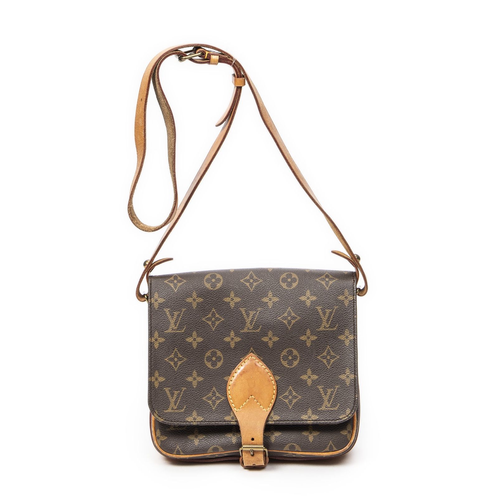 中古] LOUIS VUITTON ルイヴィトンカルトシエール茶色モノグラム