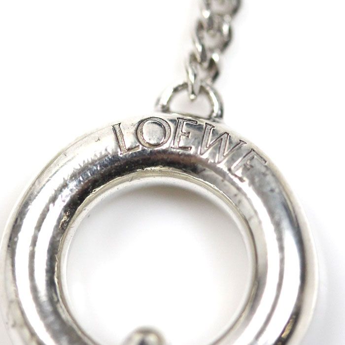 LOEWE ロエベ シルバー925 アナグラム ネックレス 0010770980