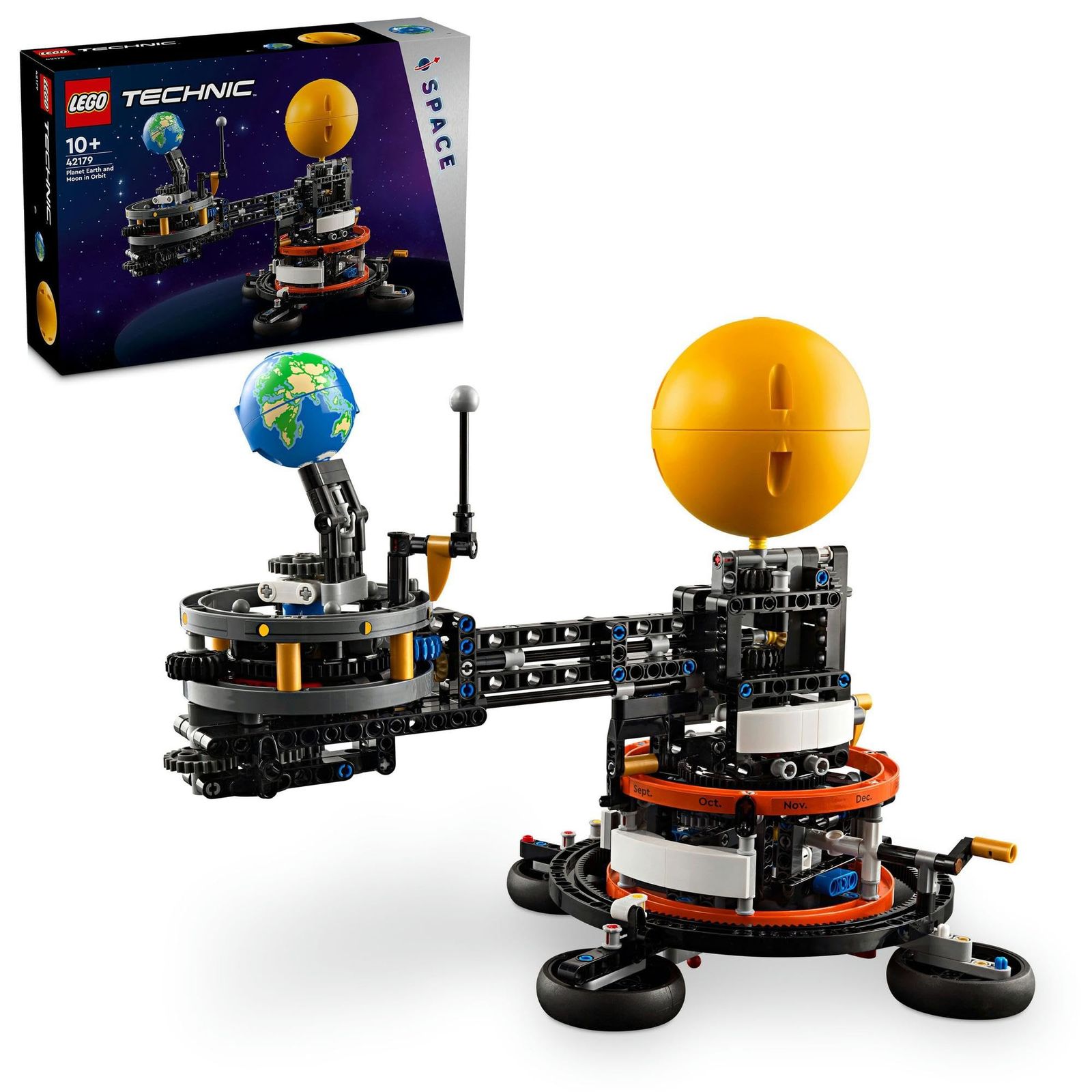 レゴ(LEGO) テクニック 地球と月の周回軌道 おもちゃ 玩具 プレゼント 誕生日 ブロック クリスマス 男の子 女の子 子供 10歳 11歳 12歳 小学生 宇宙 42179 [地球と月の周回軌道]