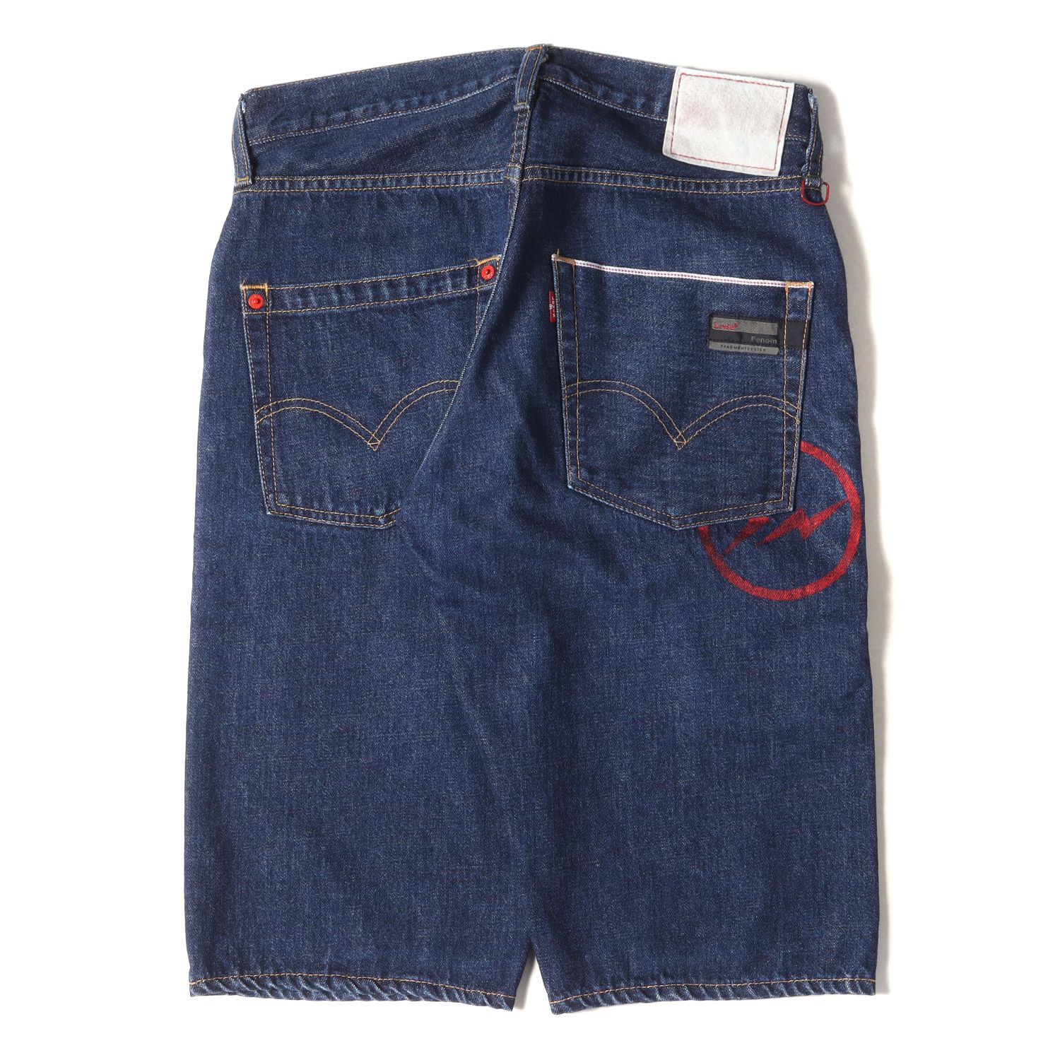 【美品32】levi’s Fenom 505 レッドパッケージ フラグメント fragment design フラグメント デザイン パンツ サイズ:32 Levis