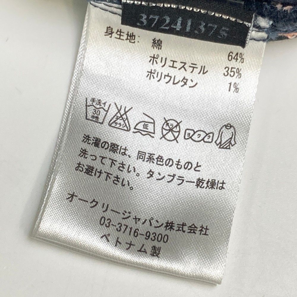 サイズ：32 OAKLEY オークリー ストレッチパンツ チェック柄