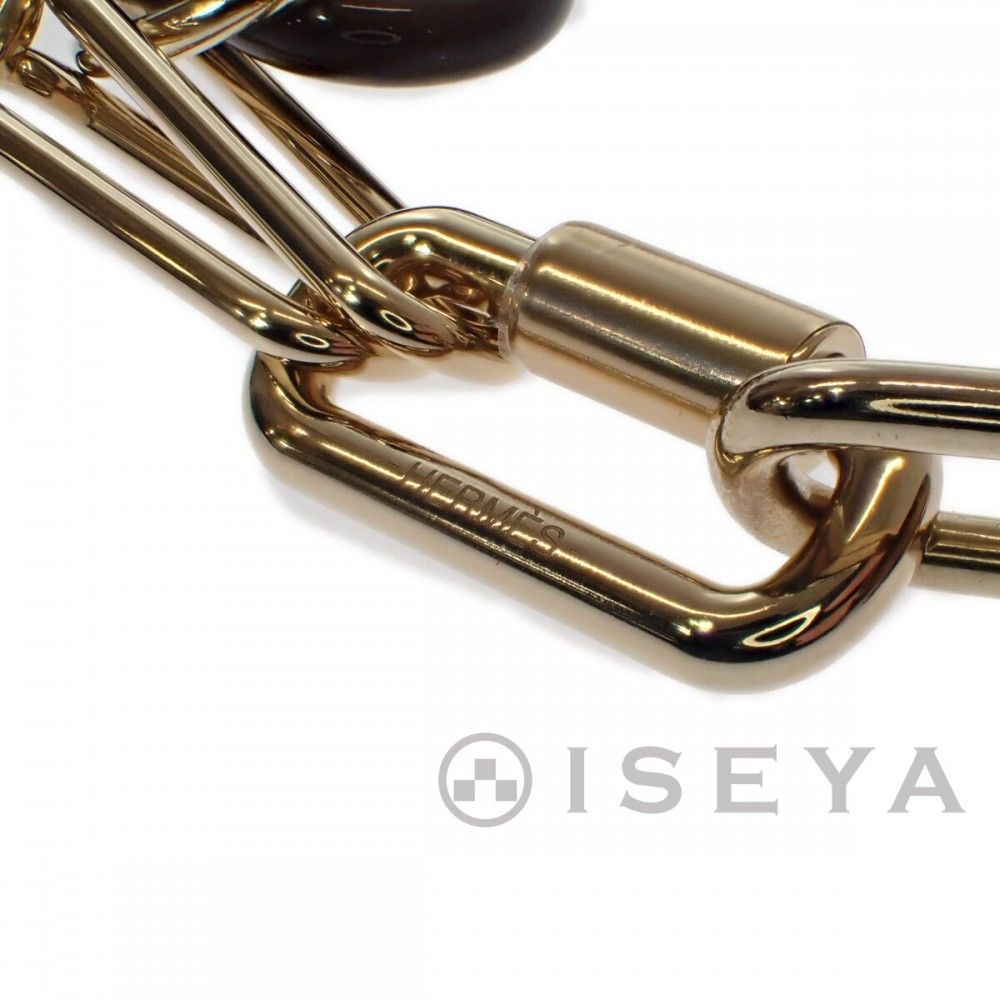 中古】【SAランク】エルメス HERMES アミュレット パドロックGM  