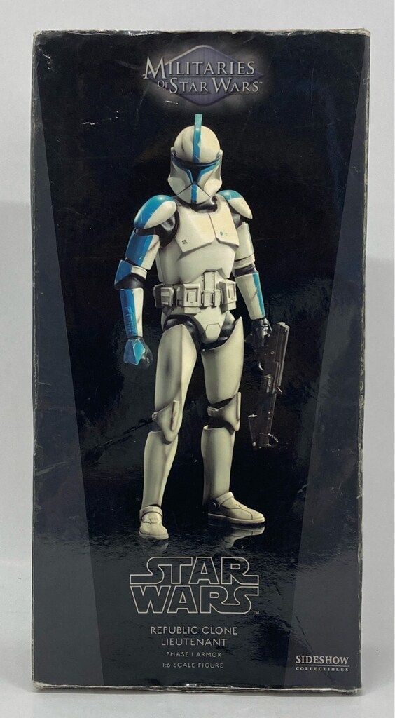 SIDESHOW FIGURE REPUBLIC CLONE LIEUTENANT / PHASE 1 ARMOR 12インチ