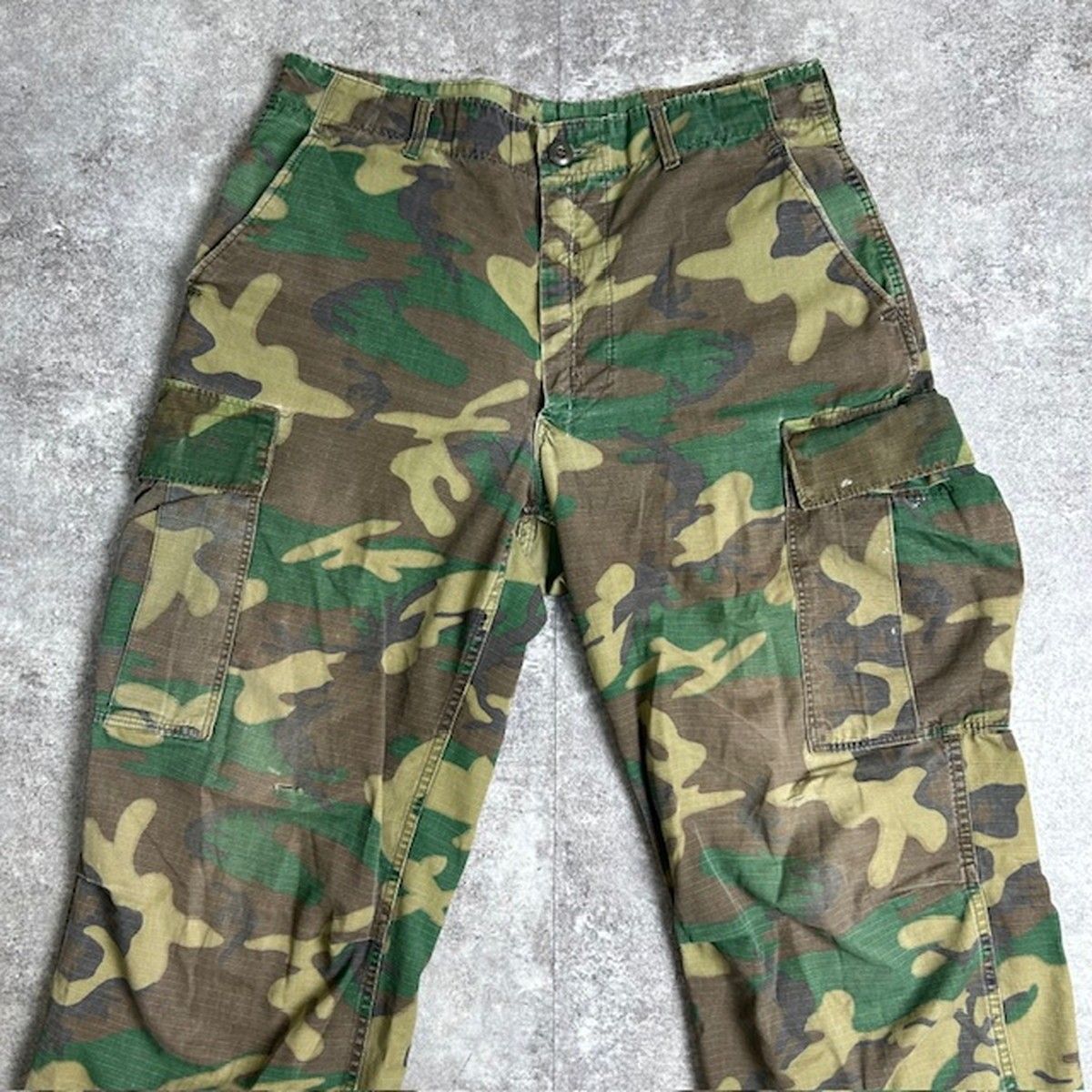 60's U.S.ARMY ERDL グリーンリーフカモ ジャングルファティーグ